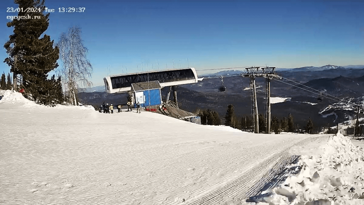 Каскад. Хлебница верхняя станция