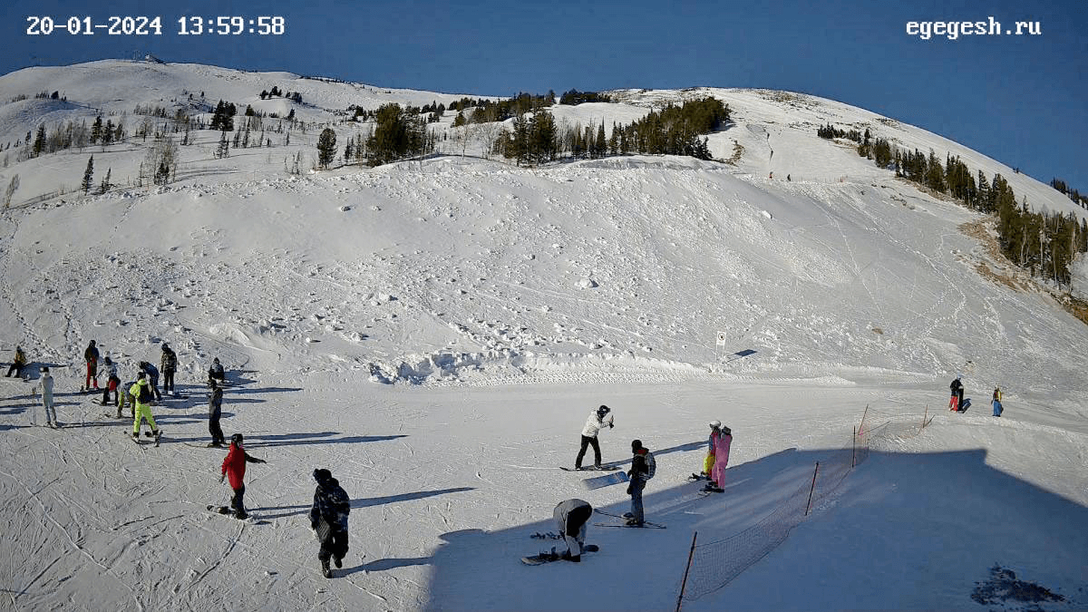 Каскад. Вершина трасса Мустаг