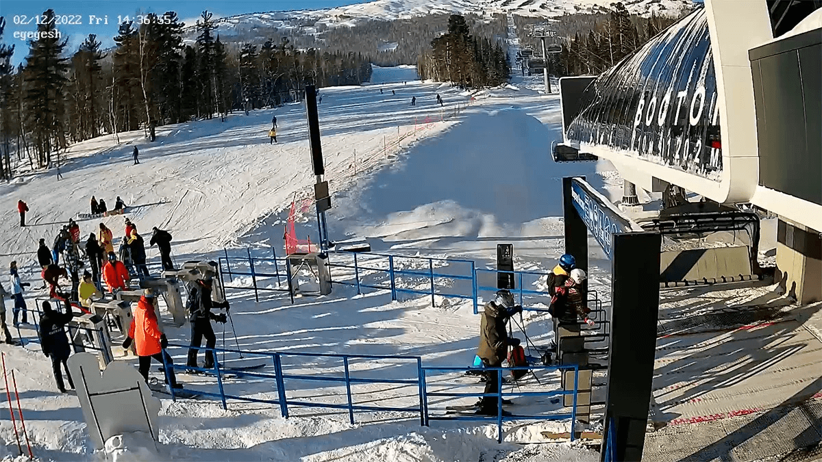 Каскад. Восток нижняя станция