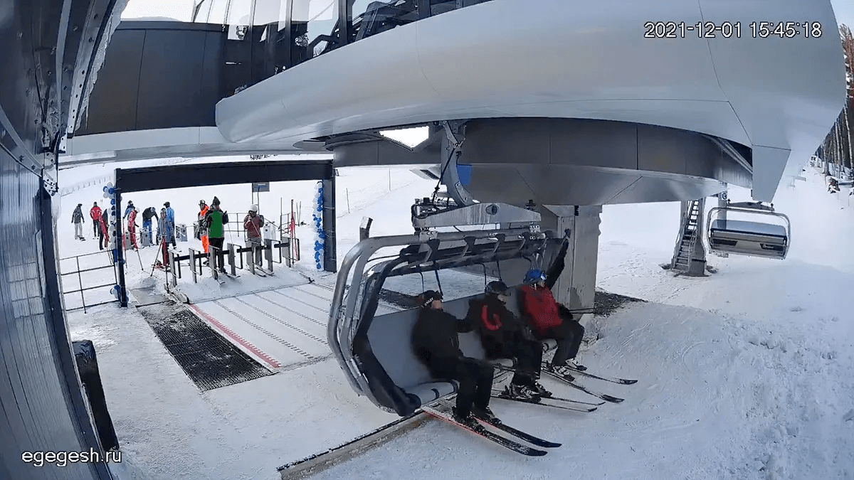 Каскад. Восток посадка