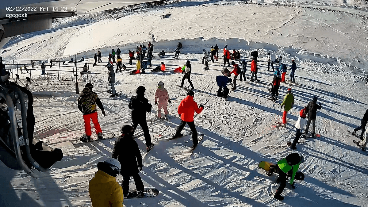 Каскад. Восток верхняя станция