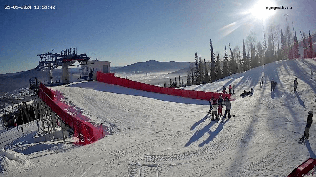 Каскад. Запад верхняя станция